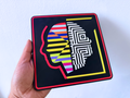 OMD The Punishment Of Luxury Wall Plaque, 10 Colour, 18cm