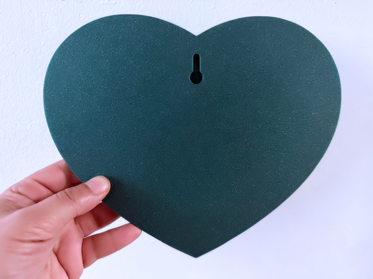 Vivienne Westwood Inspired Heart Wall Plaque, Green & Gold, 19cm